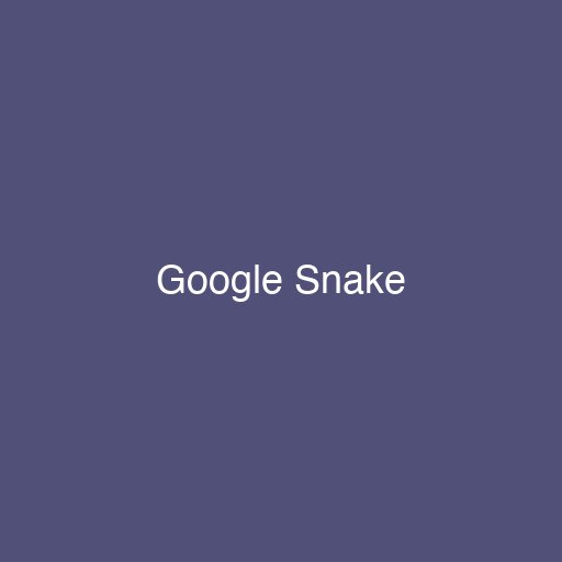 Google Snake