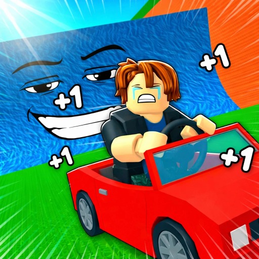 Obby Tsunami Escape  1 By Car